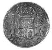 Mexico, Ferdinand VII, 8 Reales, 1821az, Zacatecas (CC 18648; CCT 583; KM. 111.5). Very fine and well-struck, scarce...