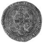 Edward III (1327-1377), Treaty period, Noble, London, Gp a, mm. cross potent on rev. only, saltire before ed, all as...