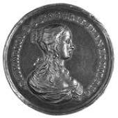 Charles II (1660-1685), Marriage of Charles II and Catherine of Braganza, 1662, a silver-gilt medal by G. Bower,...