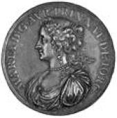 William and Mary (1689-1694), Marriage of William of Orange and Princess Mary, 1677, a silver medal, unsigned [by N....