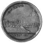 Earl of Shaftesbury Acquitted of High Treason, 1681, a silver medal by G. Bower, draped bust right, rev. lætamvr,...