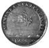 Treaty of Rijswick, 1697, a silver medal by N. Roettier, bust of Prince James left, rev. dove with olive branch...