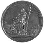Succession of Henry IX [aka ‘The Grand Medal’], 1788, a silver medal by G. Hamerani, bust right in skull cap,...