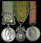 Three: Private Donald M’Kenzie, 42nd Regiment, a volunteer sharpshooter who was awarded the French Medaille...