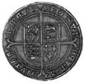 Spanish Netherlands, Third period, Fine issue, Crown, 1551, mm. y, reads fra hibe, large lis in arms, 30.93gm...