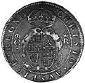 Spanish Netherlands, Briot’s First Milled issue, Crown, signed b both sides, flower (no.2) on obv. only, 29.53gm...