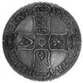 James II (1685-1688), Crown, 1687, second bust, edge tertio, normal lettering (ESC 78; S 3407). Minor adjustment...