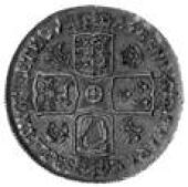 George I (1714-1727), Crown, 1726, roses and plumes, edge decimo tertio, ns in edge inscription inverted (ESC 115; S...