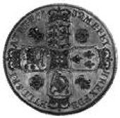 George II (1727-1760), Proof Crown, 1732, roses and plumes, edge plain, 28.52gm (L & S 6; ESC 118; S 3686). Very...