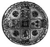 George II (1727-1760), Crown, 1741, roses, edge decimo qvarto (ESC 123; S 3687). Obverse extremely fine with grey...