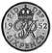 George VI (1936-1952), Sixpence, 1952 (ESC 1838F; S 4110). Brilliant mint state, rare (£50-60)
