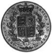 Victoria (1837-1901), Proof Crown, 1839, edge plain, struck en médaille, 28.00gm (ESC 279; S 3882). Almost as...