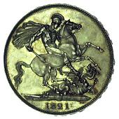 George IV (1820-1830), Proof Crown, 1821, error edge tertio, 28.09g (L & S 15; ESC 250; S 3805). Brilliant and...