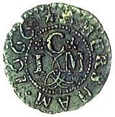 17th Century, Amersham, John Cocke, Farthing, 1666, unicorn left, 0.89g/6h (Berry & Morley 3; BW. 2). Obverse with...
