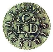 17th Century, Aylesbury, Richard Butler, Farthing, 1666, crown, 0.84g/12h (Berry & Morley 11; SCBI Norweb 282, same...