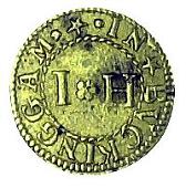 17th Century, Buckingham, John Hartlee, Farthings (2, different rev. dies), heart, 1.24g/6h, mm. mullet, reads...