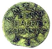 17th Century, High Wycombe, Tho: Butterfield, Farthing, wheatsheaf, 0.65g/9h (Berry & Morley 211; SCBI Norweb 830,...