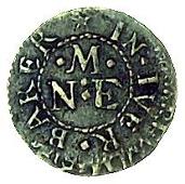 17th Century, Iver, Nicholas Mervin, Farthing, Bakers’ arms, 1.29g/9h (Berry & Morley 102; SCBI Norweb 316, same...