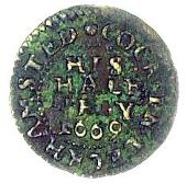 17th Century, Leckhamstead, Abraham Taylor, Halfpenny, cock standing left, 0.89g/12h (Berry & Morley 107; BW. 81)....
