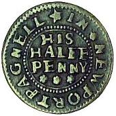 17th Century, Newport Pagnell, Rob: Hooton, Farthing, 1.14g/12h (Berry & Morley 131; BW. 100); Samuell Lambert,...
