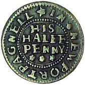17th Century, Newport Pagnell, Rob: Hooton, Farthing, 1.14g/12h (Berry & Morley 131; BW. 100); Samuell Lambert,...