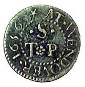 17th Century, Wendover, Thomas Stokins, Farthing, 1656, 1.07g/6h (Berry & Morley 188; BW. 144). About very fine,...