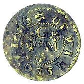 17th Century, Winslow, William Gyles, Farthing, hat, 1.03g/6h (Berry & Morley 195; SCBI Norweb 347, same dies; BW....