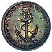 18th Century, Aylesbury, Skidmore’s mule Halfpenny, similar, rev. anchor and cable, in commemoration of the...