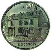 18th Century, Slough, William Till, Halfpenny, 1794, in bronzed-copper, similar, edge plain, 12.22g/12h (DH 24)....
