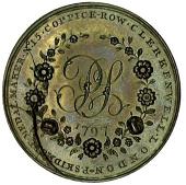 18th Century, Middlesex, Middlesex, Skidmore’s Penny, 1797, Lincolnshire, Boston Church, rev. cypher (DH 146)....
