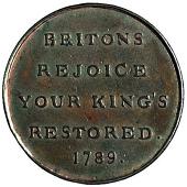 18th Century, Middlesex, Middlesex, Political and Social series, Revd. Francis Willis, medalets, 1789 (2), in copper...