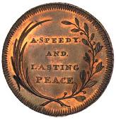 18th Century, Middlesex, Middlesex, Hornsey, Skidmore’s Halfpenny, 1797, church, rev. legend in wreath of oak and...