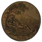 18th Century, Middlesex, Middlesex, T. Spence, Halfpenny, similar, rev. shepherd (DH 788). Extremely fine with just...