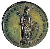 18th Century, Middlesex, Middlesex, T. Spence, Halfpenny, similar, rev. Minerva (DH 866). Good extremely fine with...