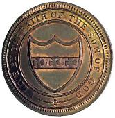 18th Century, Middlesex, Middlesex, Political and Social series, Death of Revd. W. Romaine, Skidmore’s Halfpenny...