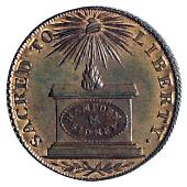 18th Century, Middlesex, Middlesex, Political and Social series, Stanhope, Lutwyche’s Halfpenny, bust left, rev....