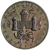 18th Century, Norfolk, Norfolk, Norwich, Loyal Military Association, Penny, 1797, armed soldier, tents in...