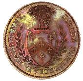 18th Century, Yorkshire, Yorkshire, Leeds, S. Birchall, Halfpenny, 1795, arms, rev. fleece (DH 28a). Practically as...