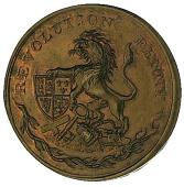 18th Century, Wales, Anglesey, Trysclwyn, Parys Mine Co, Skidmore’s mule Penny, similar, rev. lion rampant (DH...
