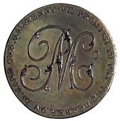 18th Century, Wales, Anglesey, Trysclwyn, Parys Mine Co, Pattern Halfpenny, 1787, by J. Milton, similar (DH 267)....