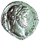 Hadrian (117-138), Denarius, 125, Rome, laureate head right, rev. Roma seated right, 3.07g (RIC 162; C 337). Flan a...