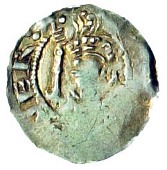 Stephen (1135-1154), Penny, Cross Moline type, Wilton, Falche, [f]alche: on: [–––––], 1.49g (Harris, SCMB...