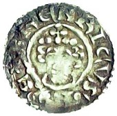 Henry II (1154-1189), Penny, Short Cross series, class 1b, Northampton, Reinald, reinald· on· nor, 1.36g (N 963; S...