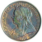 Victoria (1837-1901), Penny, 1895, rev. A (F 139; BMC 1939; S 3961A). Extremely fine and attractively patinated, the...