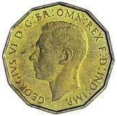 George VI (1936-1952), Proof Threepence, 1946, edge plain, struck en médaille, 6.77g (BMC 2389; cf. DW 23, 170)....