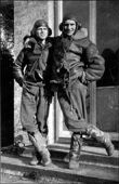 Three: Sergeant F. T. Luscombe, Royal Air Force Volunteer Reserve, a No. 40 Squadron casualty from the raid on...