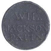 Esk Mill, William Jackson, 1812, legend both sides (DH 203; D 17; ST 497). Good fine and clear, extremely rare...