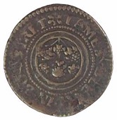 17th Century Tokens, Bloomsbury, Andrew Pashley, Halfpenny, 2.22g/12h (BW. 360); Bow Street [Westminster], James...