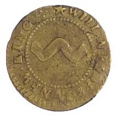 17th Century Tokens, New King Street [St Giles in the Fields], Will[iam] Needes, Farthing, 0.85g/6h (BW. –; D...