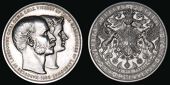 Marquess of Lansdowne’s Viceroy Presentation Medal 1888, silver, 51mm, unnamed, contained in its Wyon presentation...